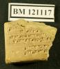 BM 121117 rev. (British Museum)